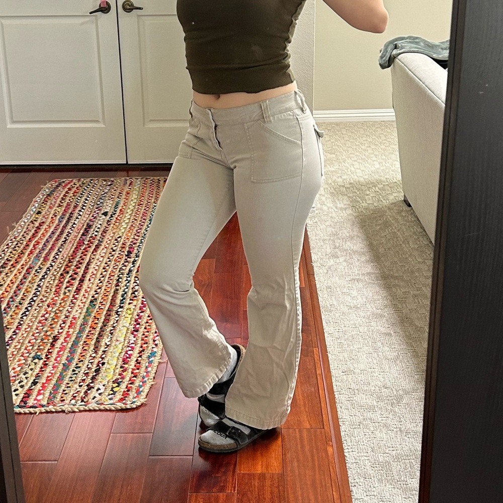 Vintage Flare Pants with Stretch